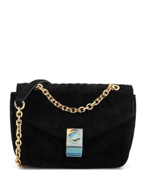 Celine C Bag Quilted Suede Medium #250976C10B